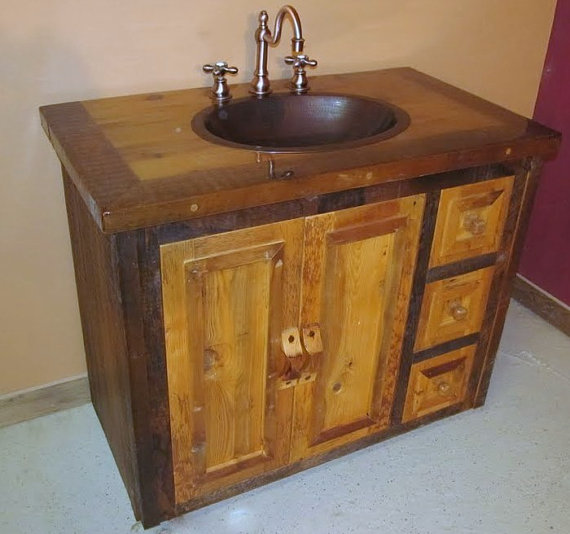 Enhance Your Bathroom with Reclaimed Wood Vanity